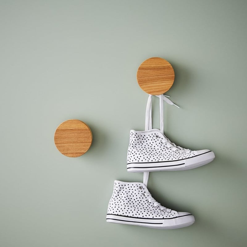 Wall Hooks Natural Circle 2 Pack