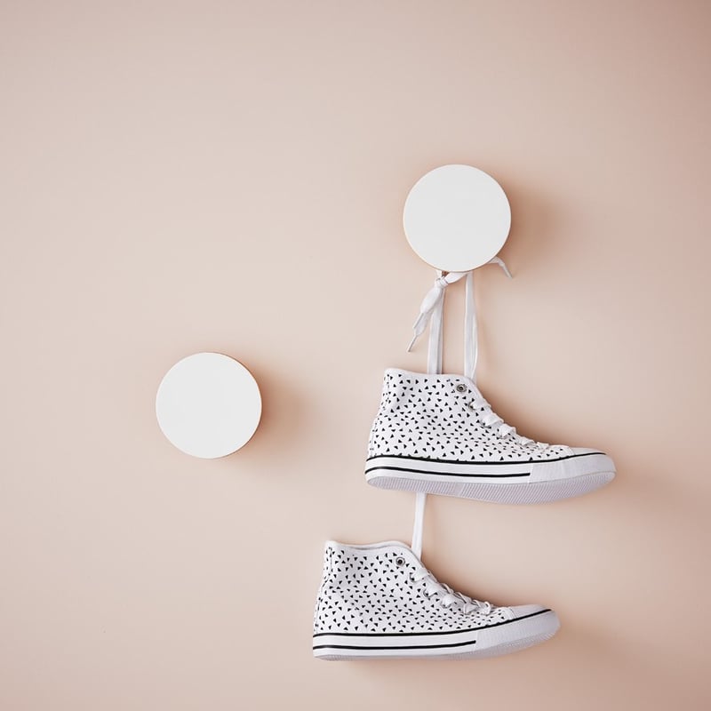 Wall Hook White Circle