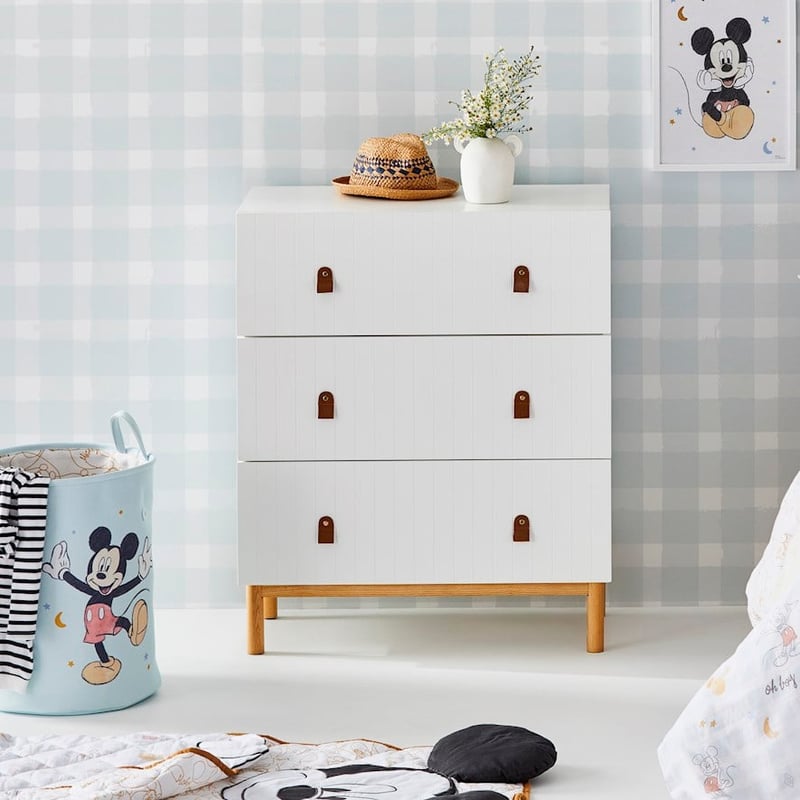 Ascot White Chest of Drawers