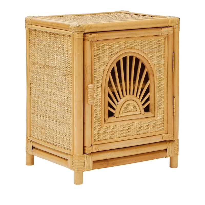 Byron Rattan Natural Side Table