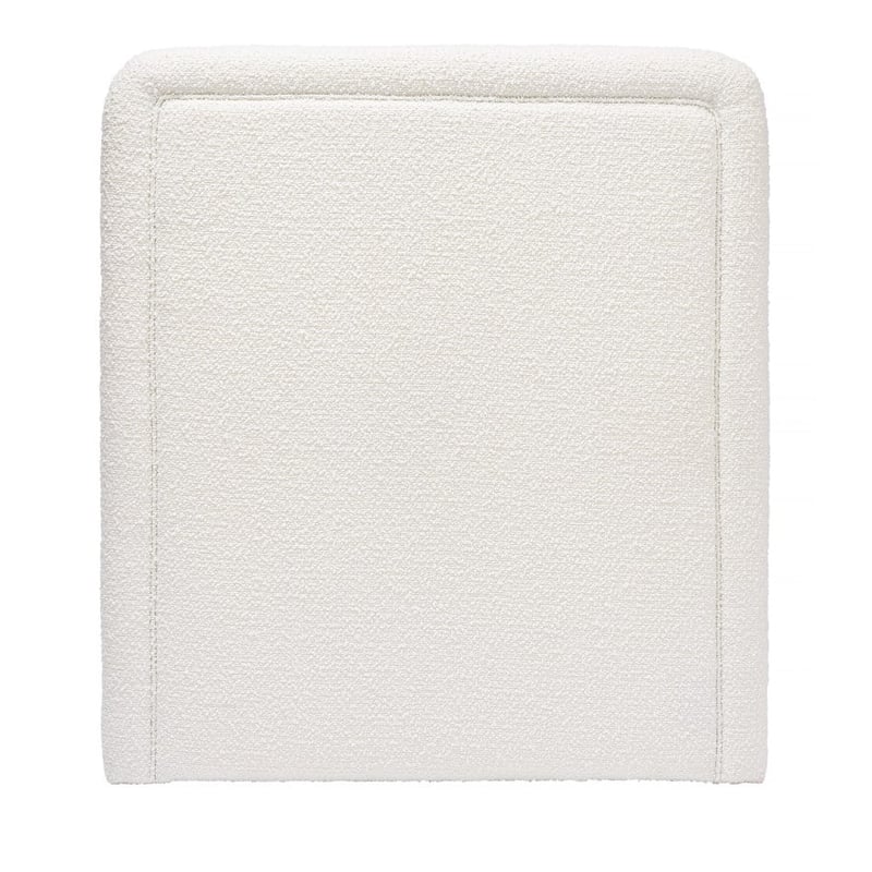 Boucle White Bedhead