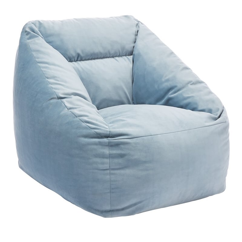 Lounge Blue Velvet Chair  