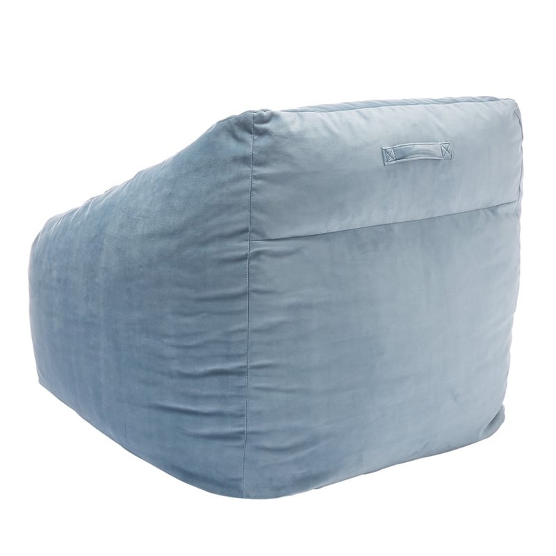 Lounge Blue Velvet Chair  