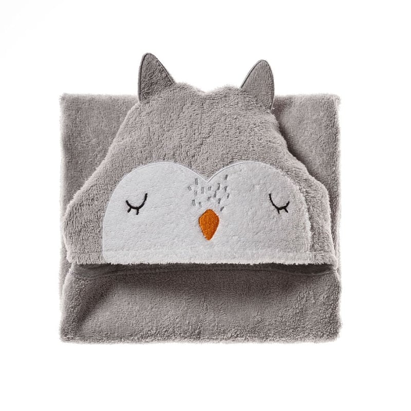 Owl Hooded Towel