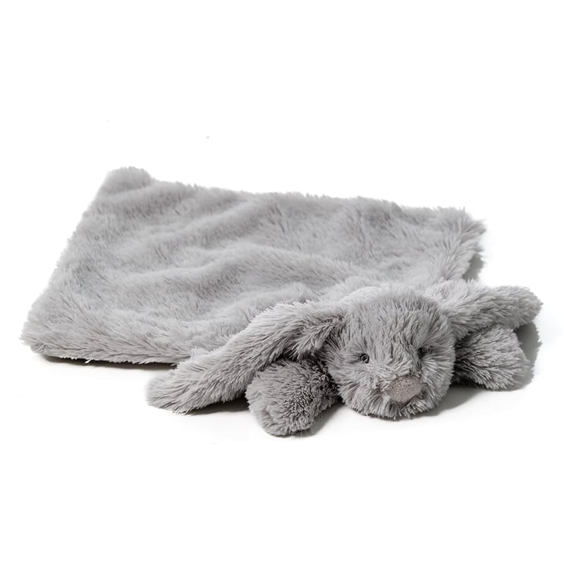 Cuddle Toy Collection Grey Bunny Blankie