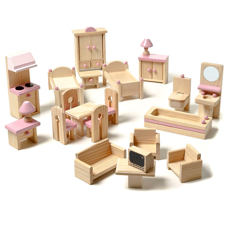 Heidi's Dolls House 22 Piece Furniture Set