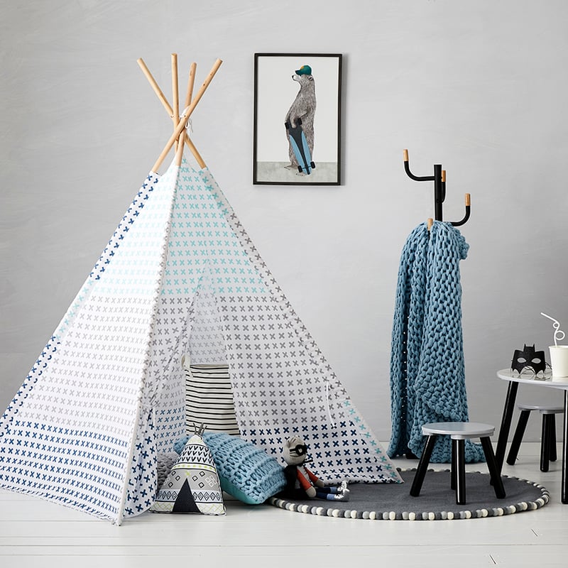 Teepee Grey Crosses