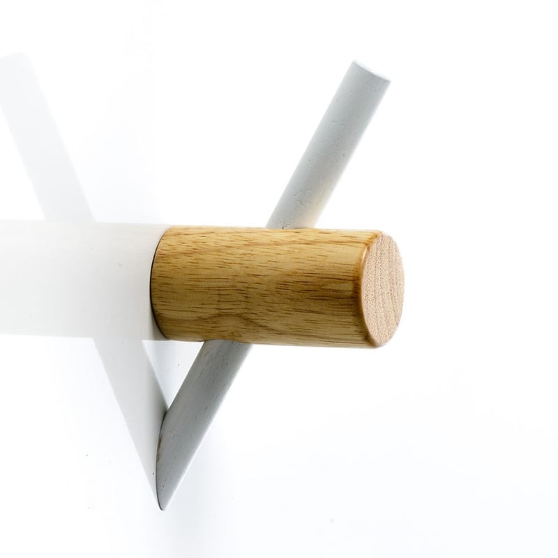 White Scandi Wall Hooks