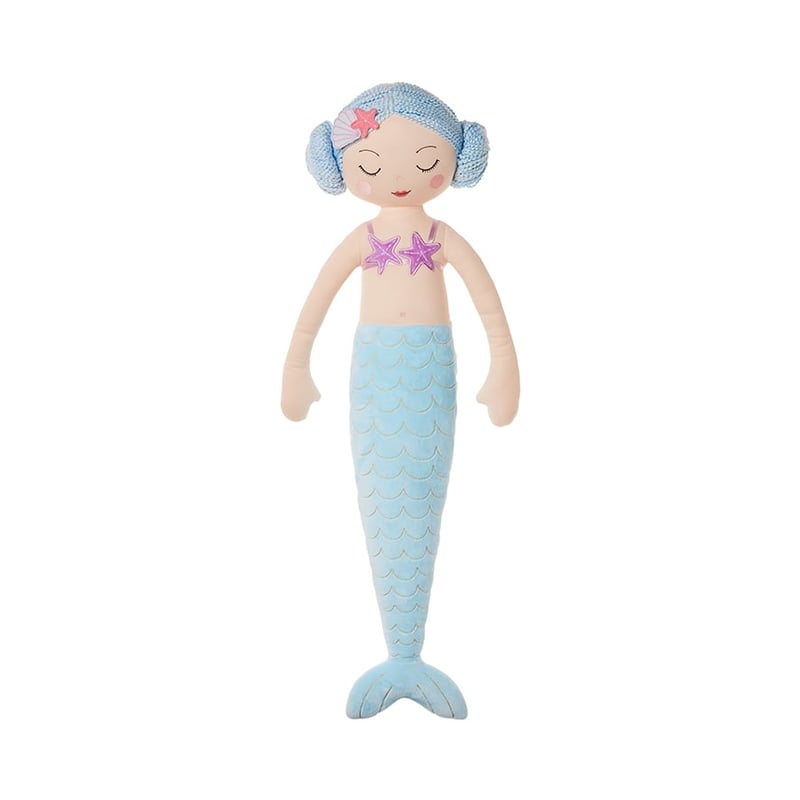 Snuggle Friends Blue Pretty Mermaid