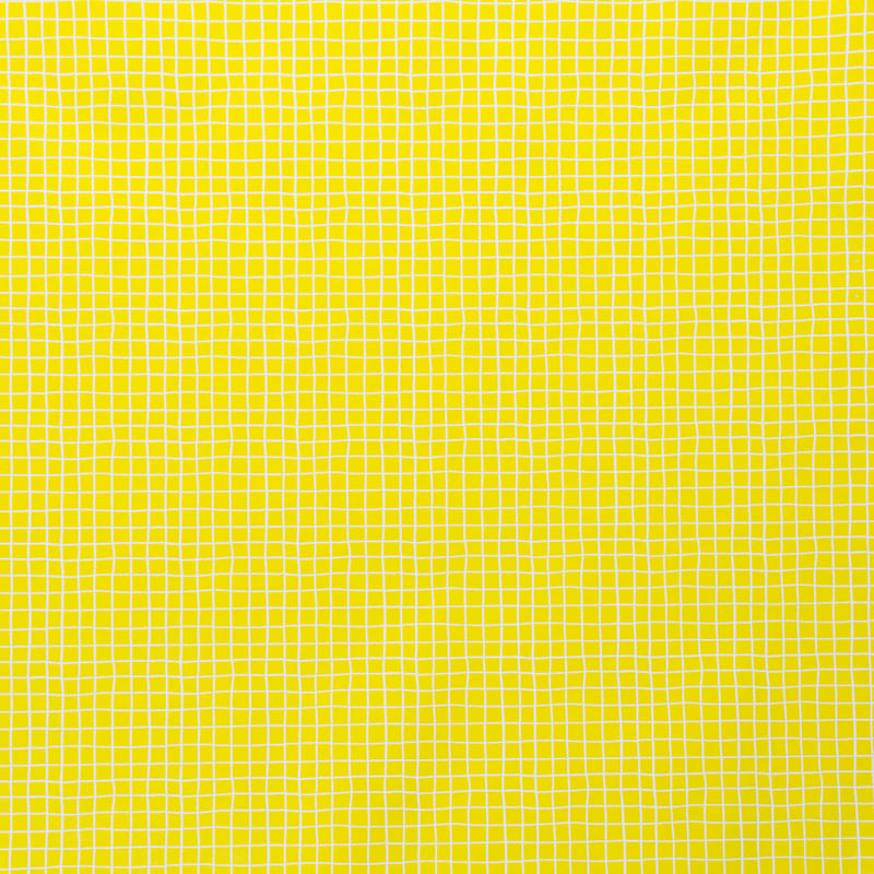 Wrapping Paper Yellow Grid & Black Spot