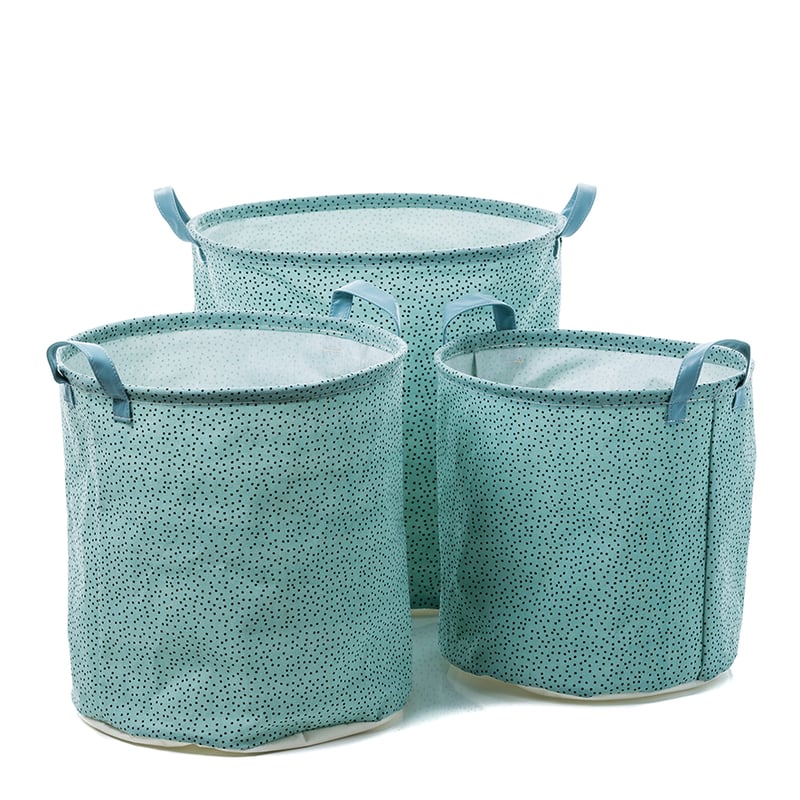 Summer Fun Storage Basket Set 3 Blue Spot