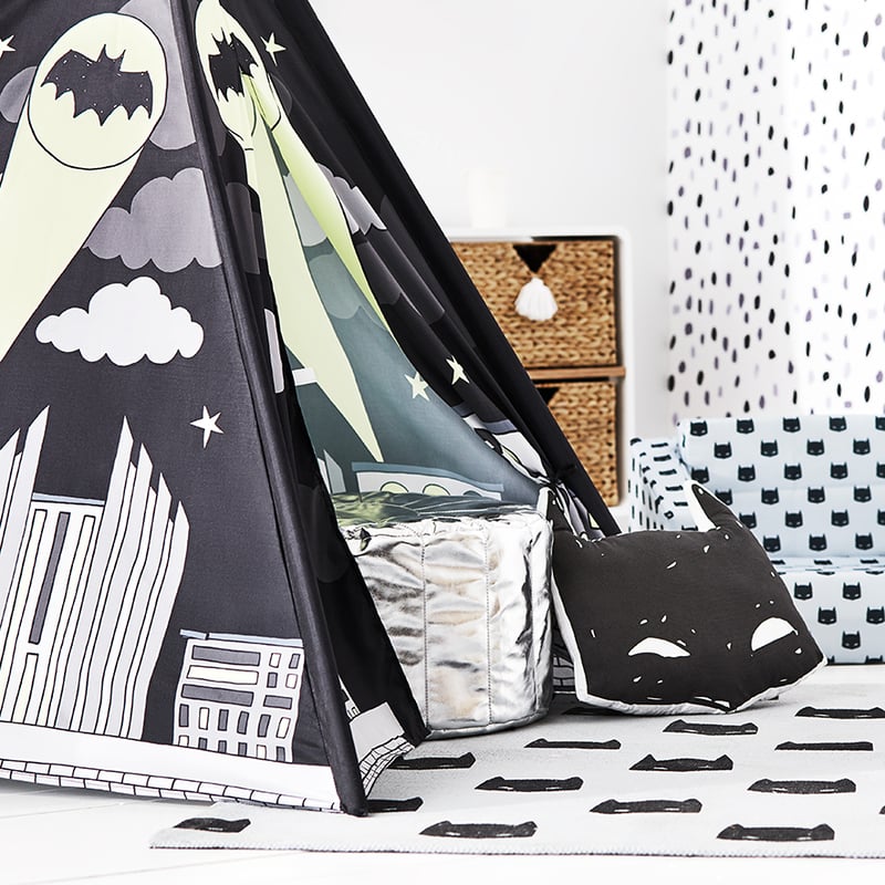 Black Batman City Teepee