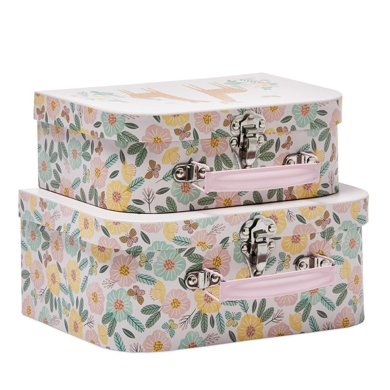 Jungle Parade Decorative Suitcase Rectangle Set 