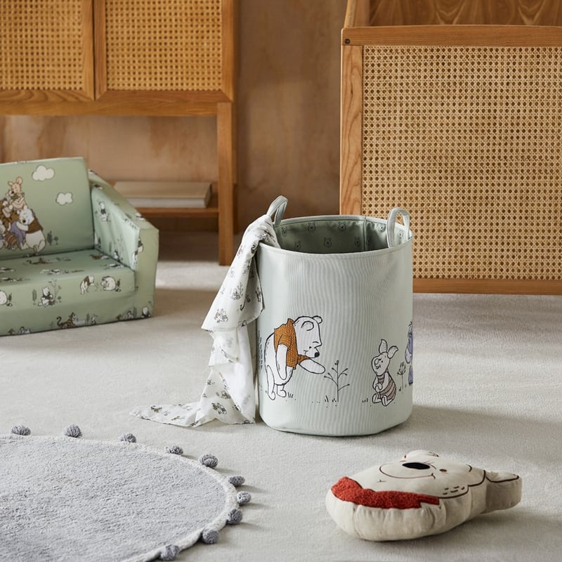 Disney Winnie The Pooh Printed Basket