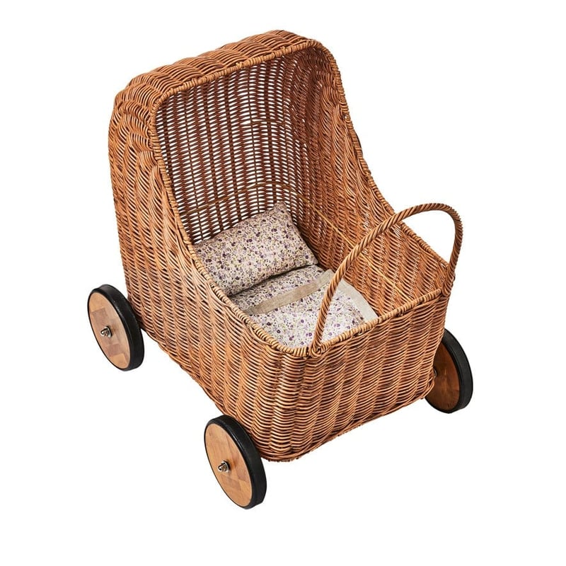 Luna Doll Rattan Pram Furniture   