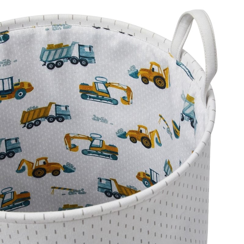 Under Construction Designer Printed Baskets