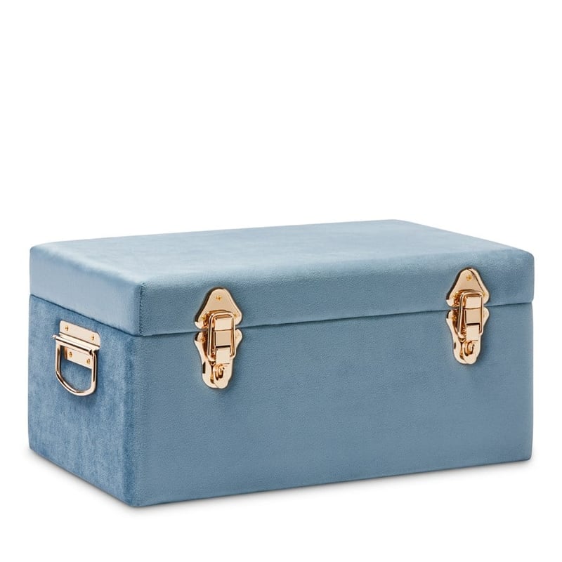 Heirloom Blue Storage Trunk 