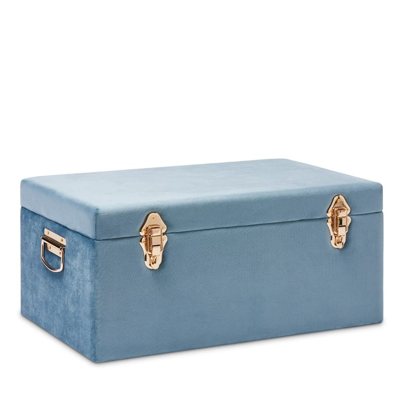 Heirloom Blue Storage Trunk 