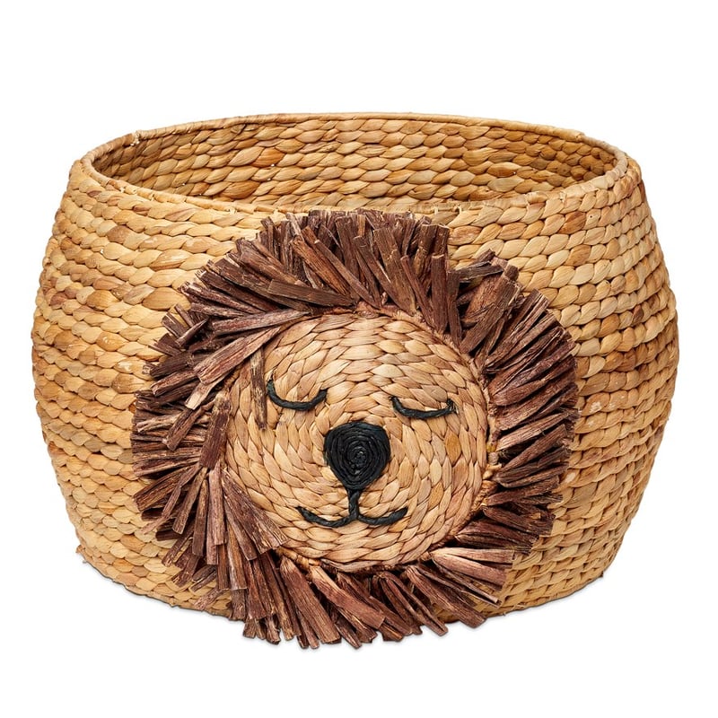Leo Lion Natural Storage Basket