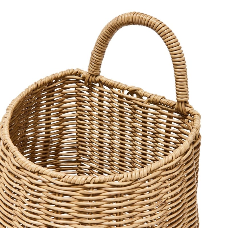 Cleo Natural Hanging Storage Baskets