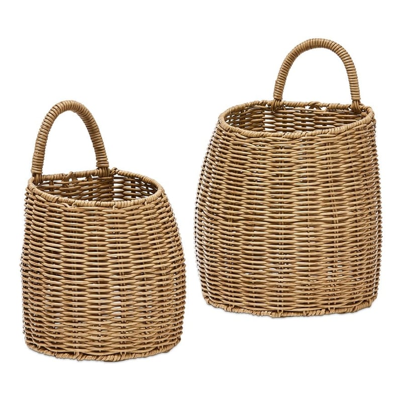 Cleo Natural Hanging Storage Baskets