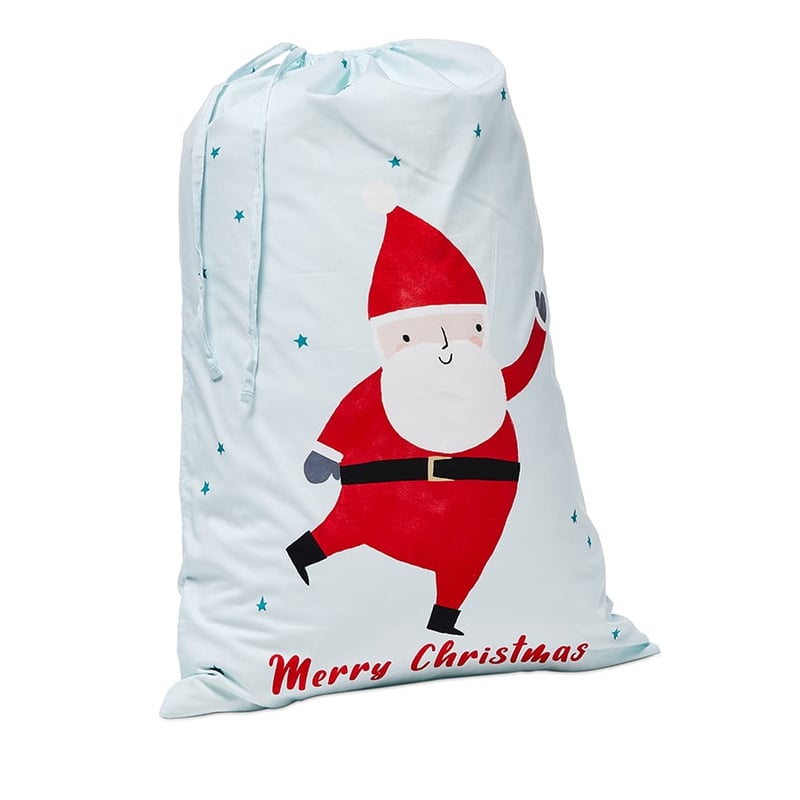 Happy Santa Christmas Santa Sack