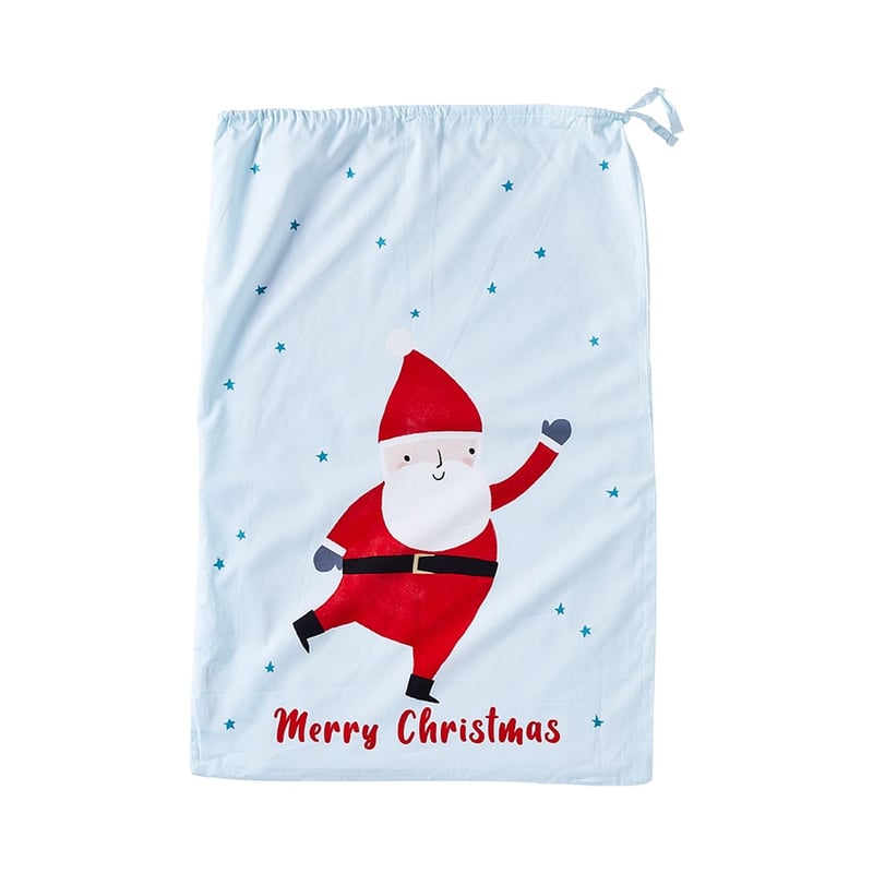 Happy Santa Christmas Santa Sack