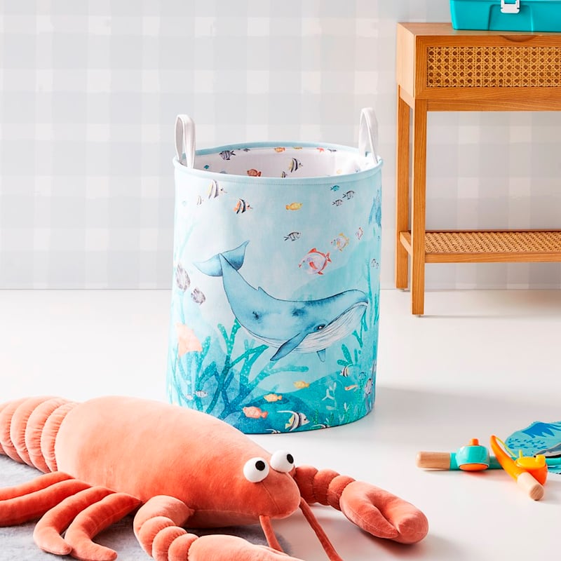 Sea Life Designer Printed Basket