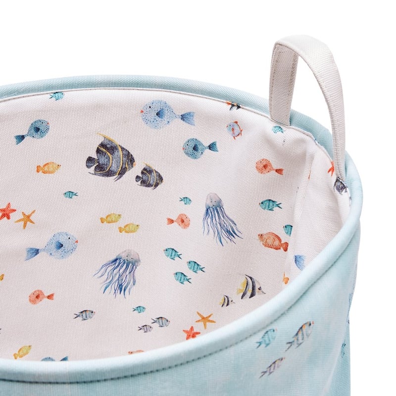 Sea Life Designer Printed Basket