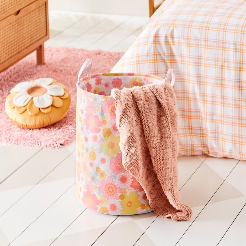 Spring Bloom Designer Printed Basket