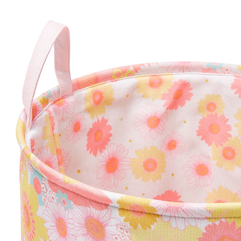 Spring Bloom Designer Printed Basket