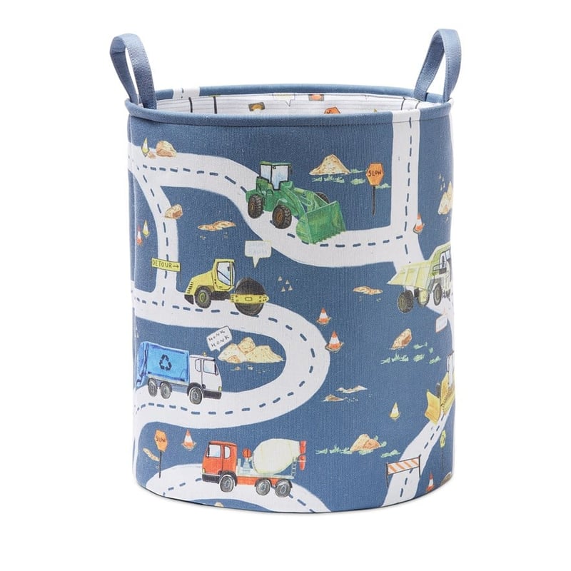Truck Time Printed Designer Basket