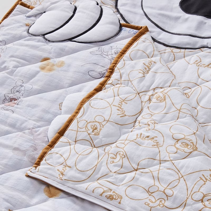 Disney Shaped Blue Mickey Sleeping Bag