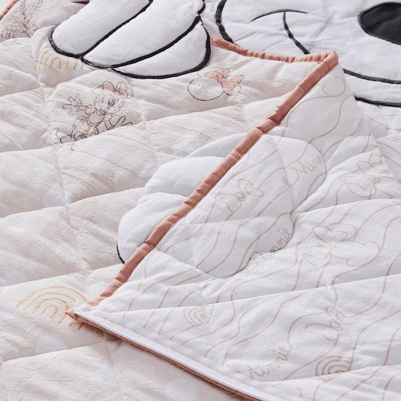 Disney Shaped Pink Minnie Sleeping Bag