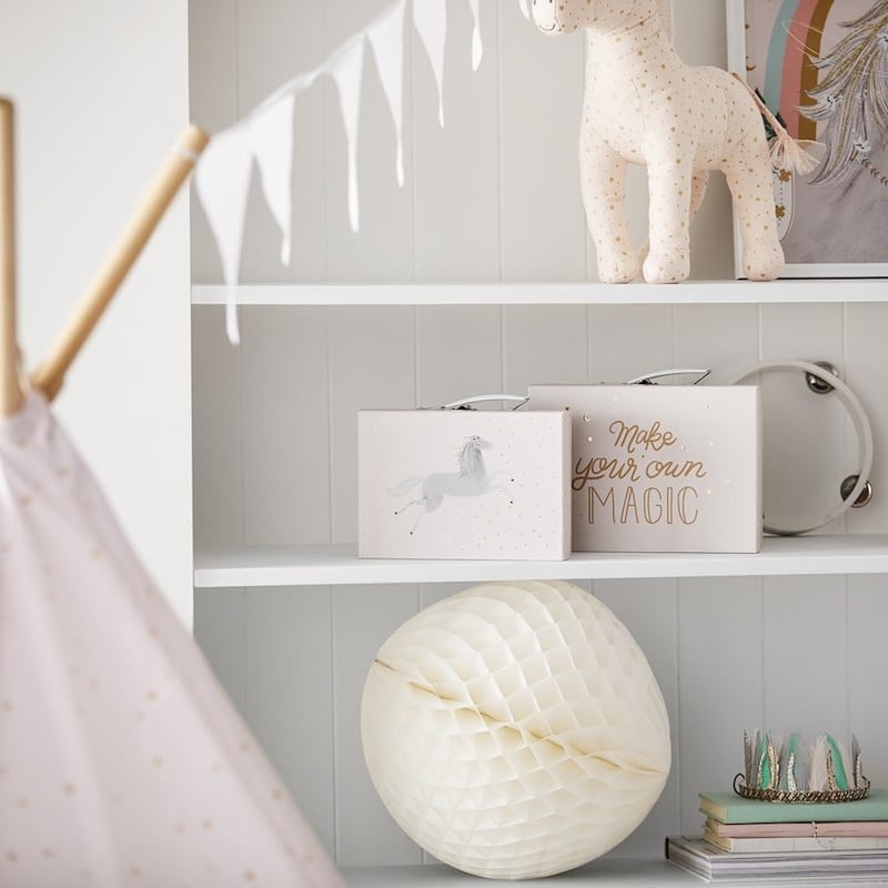 I Believe in Unicorns Decorative Suitcase Set of 2