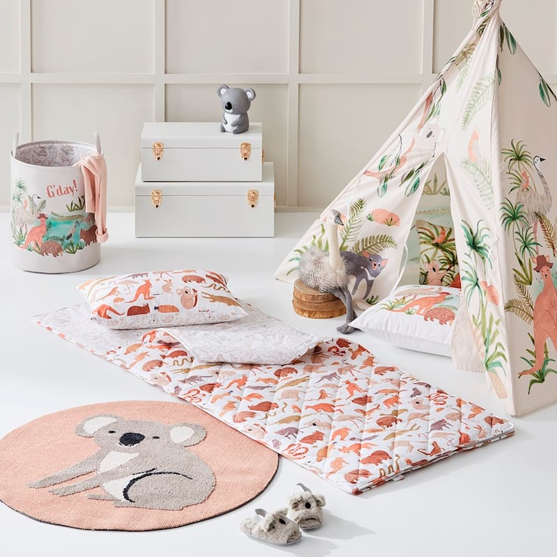 Rust Australiana Sleepover Sleeping Bag