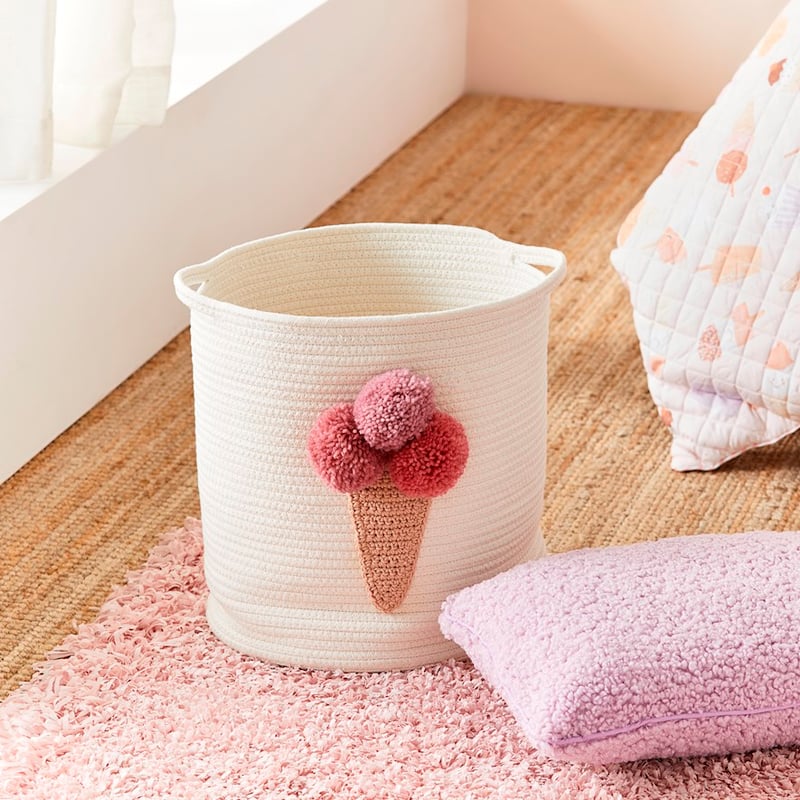 Ice Cream Decorative Basket