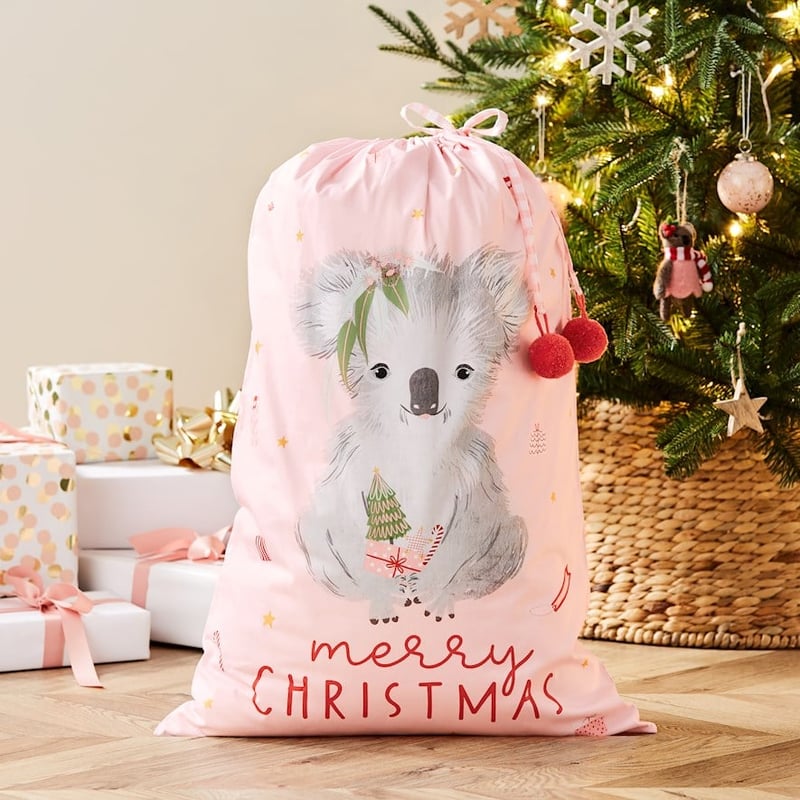 Xmas Cute Koala Santa Sacks