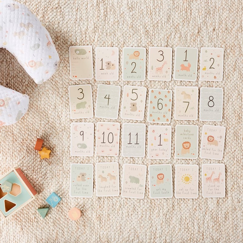 Little Buddies Milestone Cards