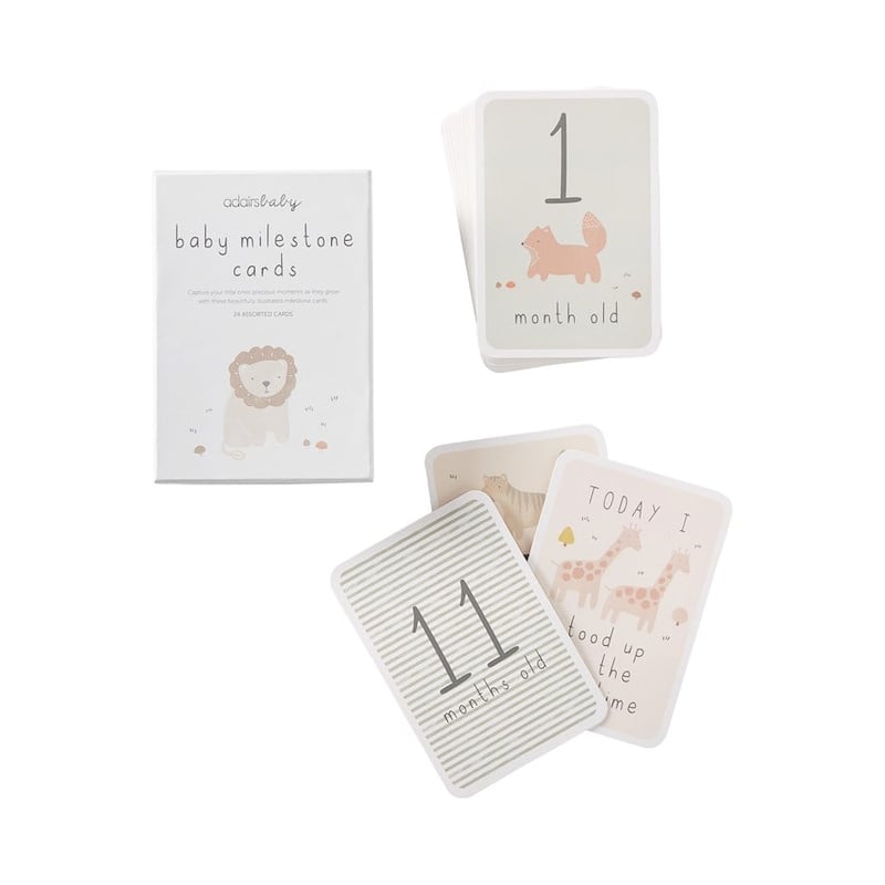 Little Buddies Milestone Cards