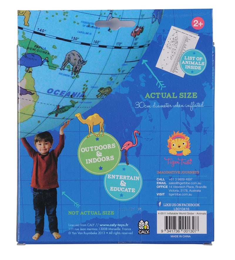 Inflatable World Globe