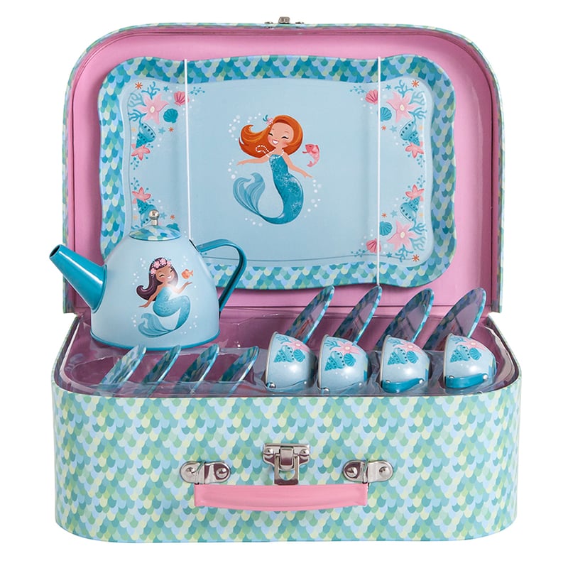 Vintage Tea Set Mermaids