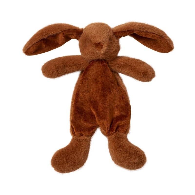 Plush Nutmeg Baby Comforter Bunny