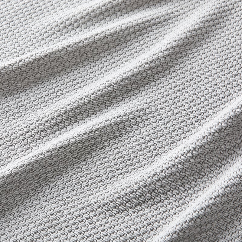 Soho Organic Cotton Grey Marle Baby Blanket