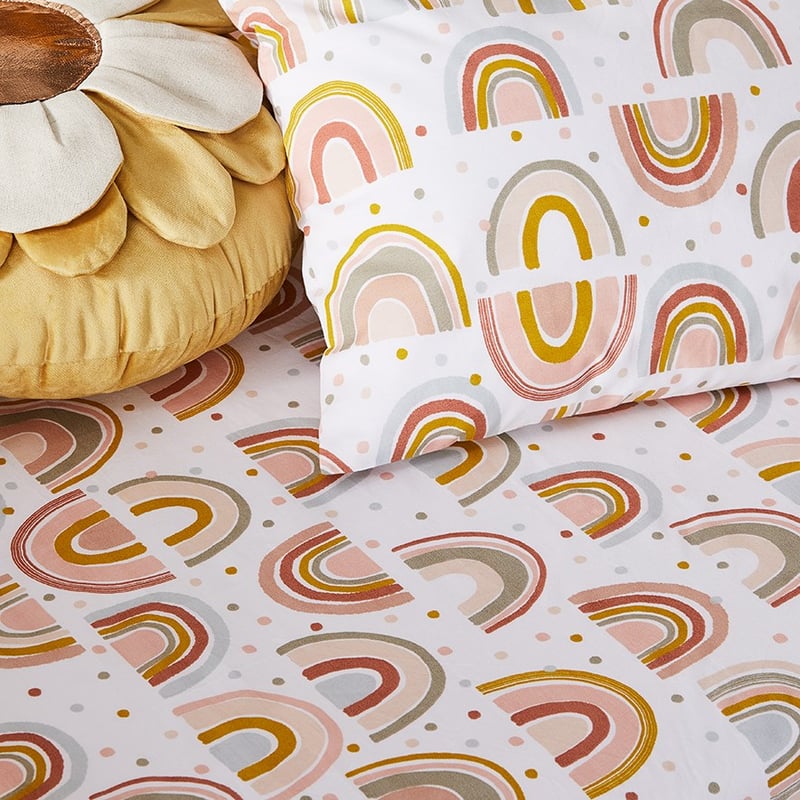 Follow Your Rainbow Desert Organic Cotton Sheets 