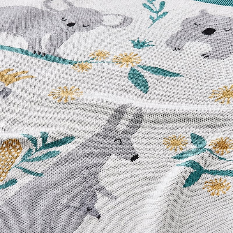Australiana Organic Cotton Baby Blanket