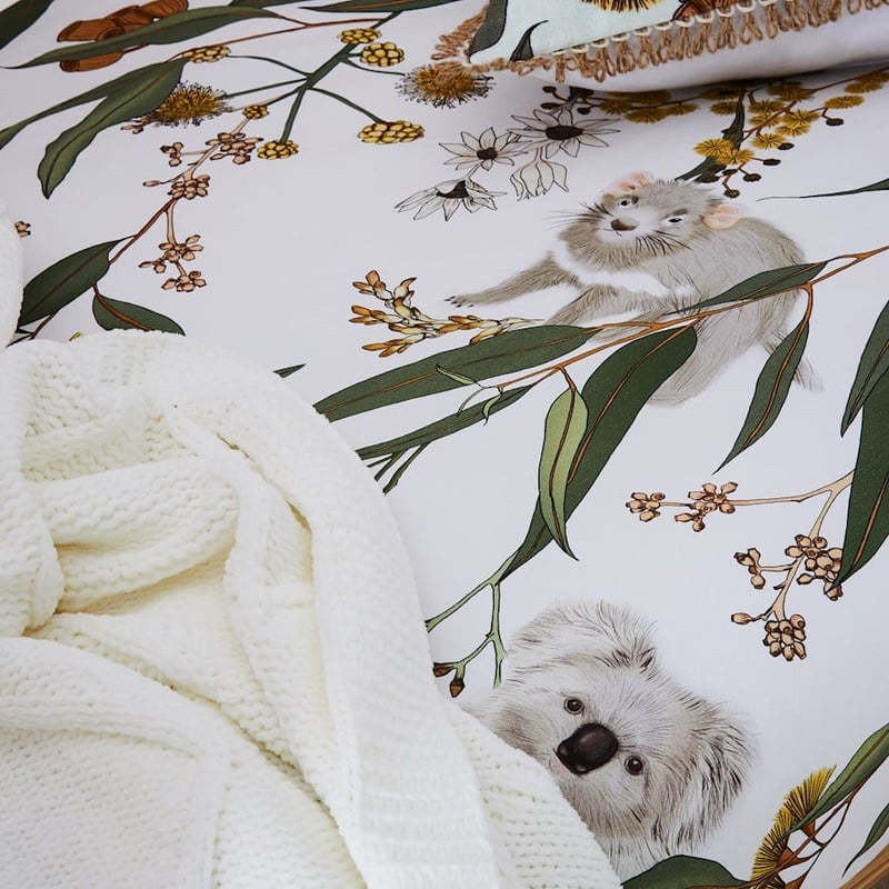 Gumnut Gully Multi Fitted Sheet Set Pack of 2