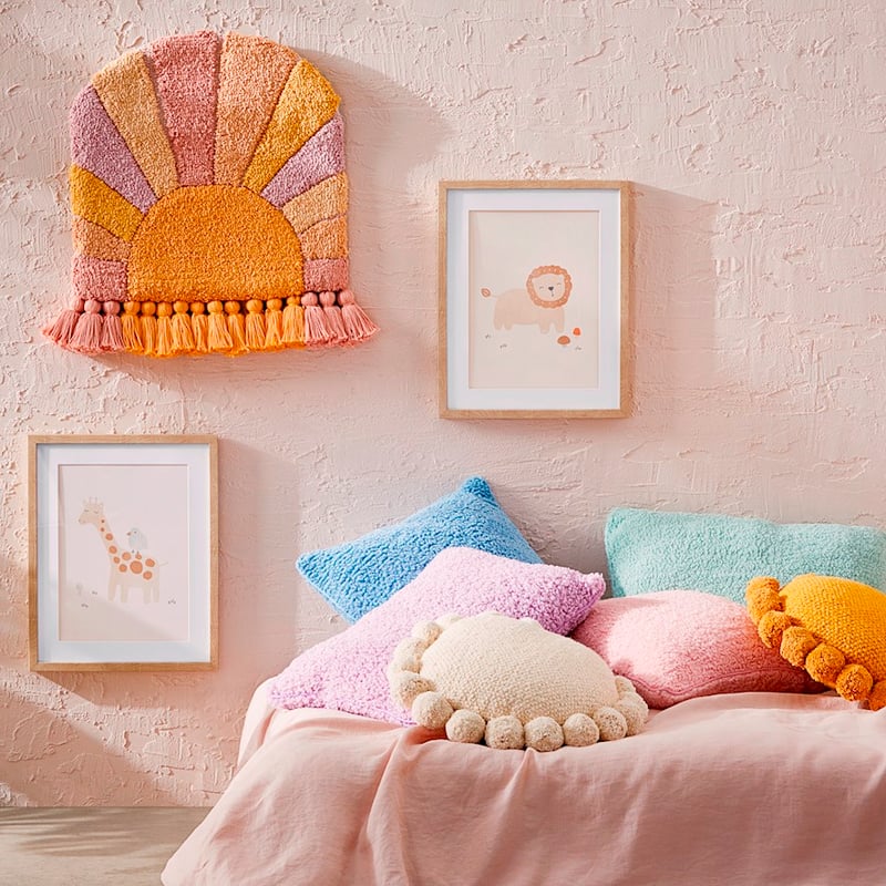 Little Buddies Giraffe Nursery Wall Art