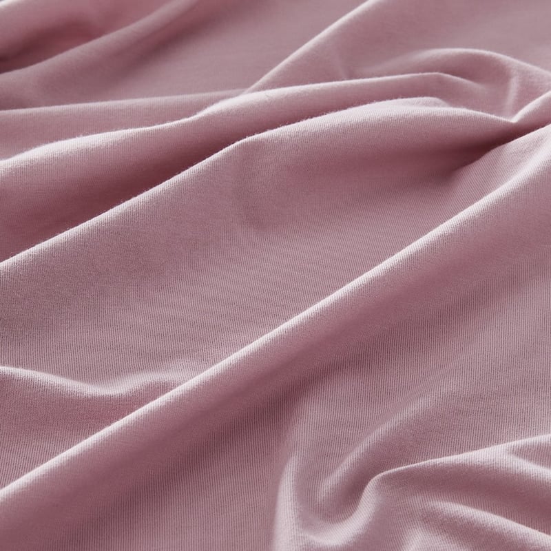 Cotton Jersey Violet Pink Fitted Sheet Set Pack of 2