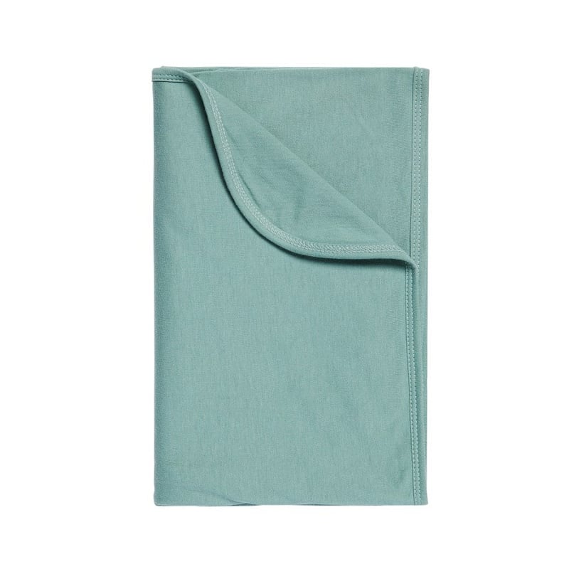 Ivy Green Cotton Jersey Baby Swaddle